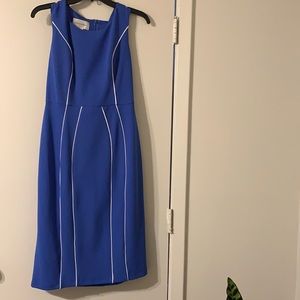 Donna Morgan Blue Knee Length Dress